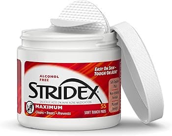 Stridex - Maximum 2% salicylic Acid Soft Touch Pads