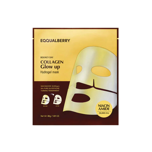 Eqqualberry Collagen Glow Up Hydrogel Mask