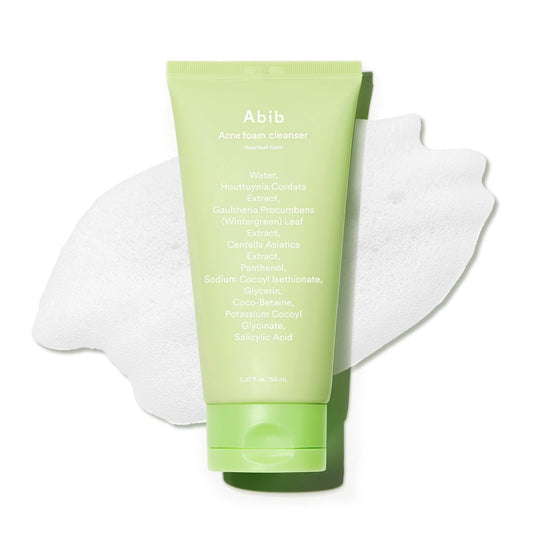 Abib - Acne Foam Cleanser Heartleaf Foam